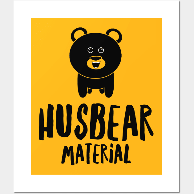 Husbear Material Wall Art by JasonLloyd